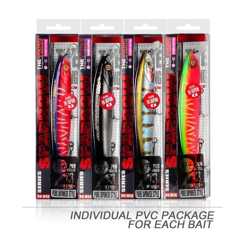 Bearking 128mm 23g Professional Fishing Lures Hard Bait Dive 1.5m Wobblers Minnow fishing lure carp fishing bait