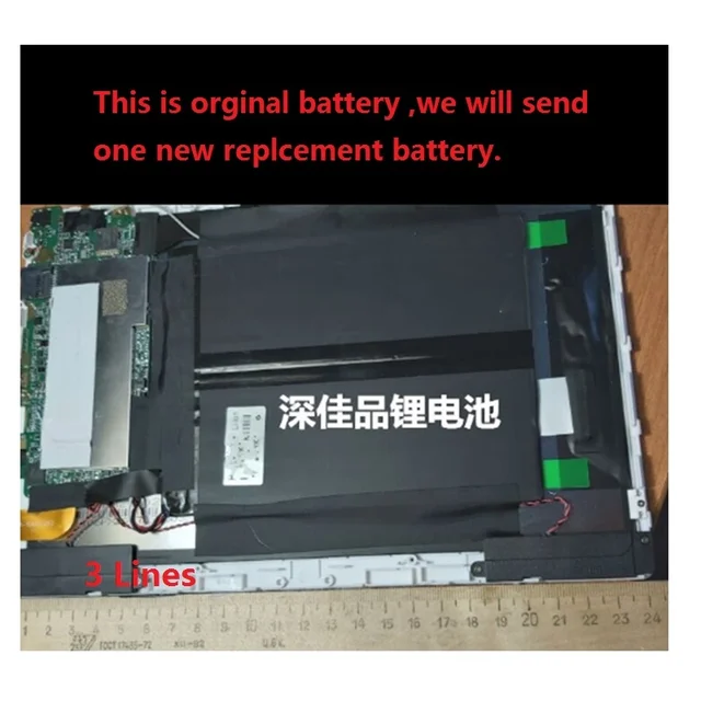 New 3.8V Battery for Teclast P10 Tablet PC New Replacement LiPolymer