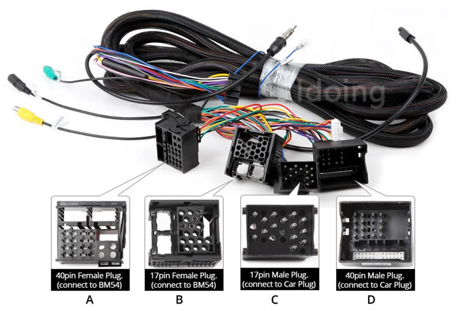 Best Idoing 7" Android 9.0 Car Auto Radio Multimedia DVD Player 1 Din Stereo System For BMW E39 X5 E53 Octa Core 4G+64G DSP NO 2 din 20