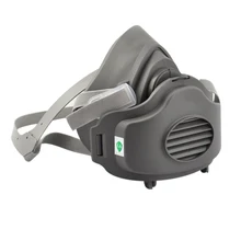 Респиратор, Пылезащитная маска 3200, половина лица, противогаз, респираторная, Пыленепроницаемая, высокоэффективные фильтры, защитные, промышленные, анти-PM2.5