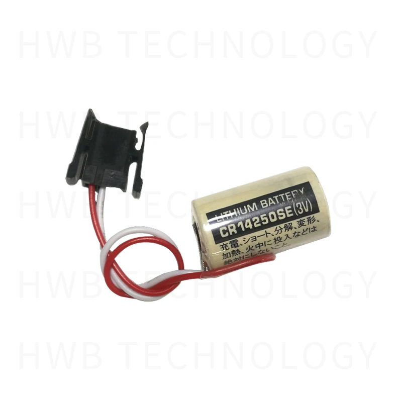 10 шт. Горячая новинка PLC Промышленный контроль CR14250SE CR14250 14250 3 В литиевая батарея 1747-BA с черной вилкой