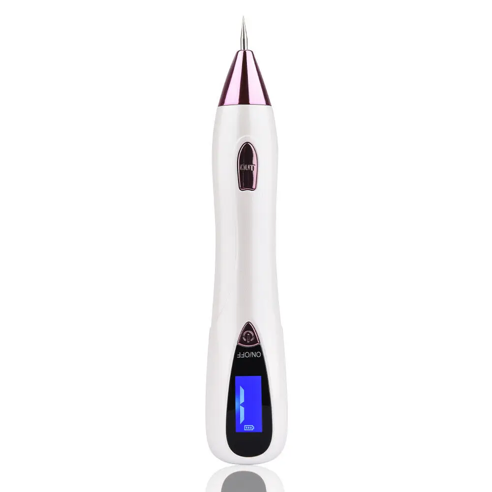 Plasma Pen Eyelid Lift LCD Fibroblast Wrinkle Spot Tattoo Mole Removal Plasma Pen for Face Skin Lift Beauty Care Machine - Цвет: Розовый