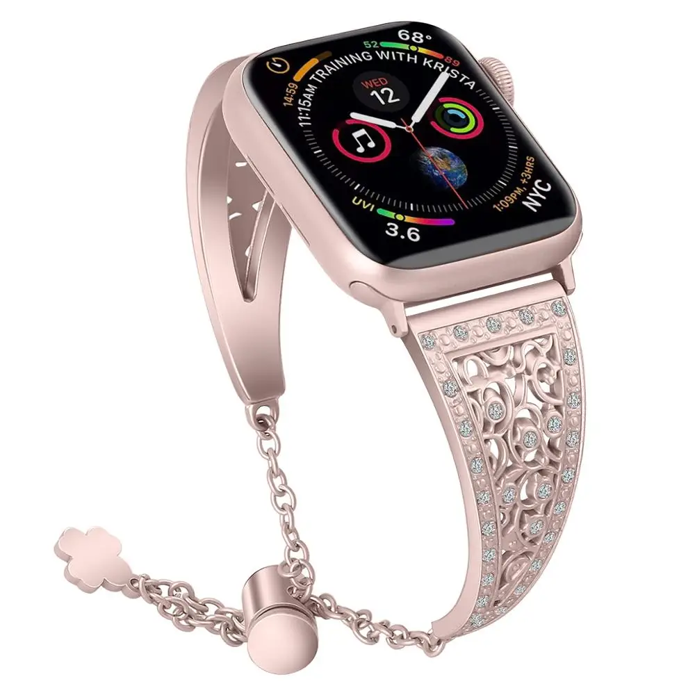 Ремешок для часов совместимый с Apple Watch Band 38 мм 40 браслет iwatch Series 5/4/3/2/1 женский