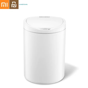 

Ninestars Intelligent Induction Trash Can No Contact for Kitchen Living Room Bathroom 8L/10L From xiaomiyoupin