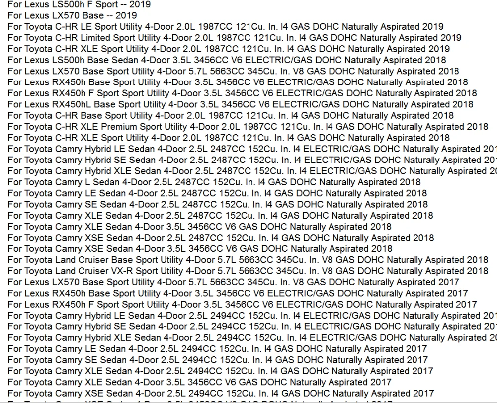 Датчик давления в автомобильных шинах s TPMS OEM 42607-48010 для LEXUS RX350/450 GX460 TOYOTA