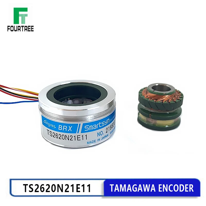 New Orginal Encoder TS2620N21E11 TAMAGAWA BRX Smartsyn Resolver Servo Motor Injection Molding Machine Rotary Transformer | Обустройство