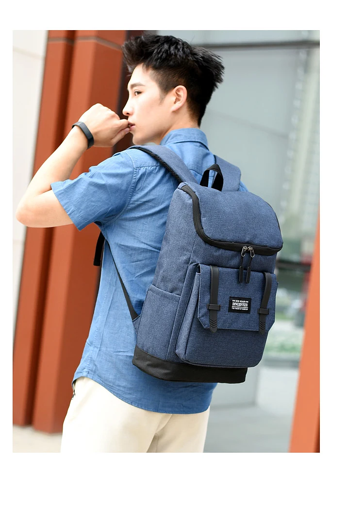 Новая мужская сумка для ноутбука, рюкзак для путешествий, Водонепроницаемый Многофункциональный рюкзак высокой емкости