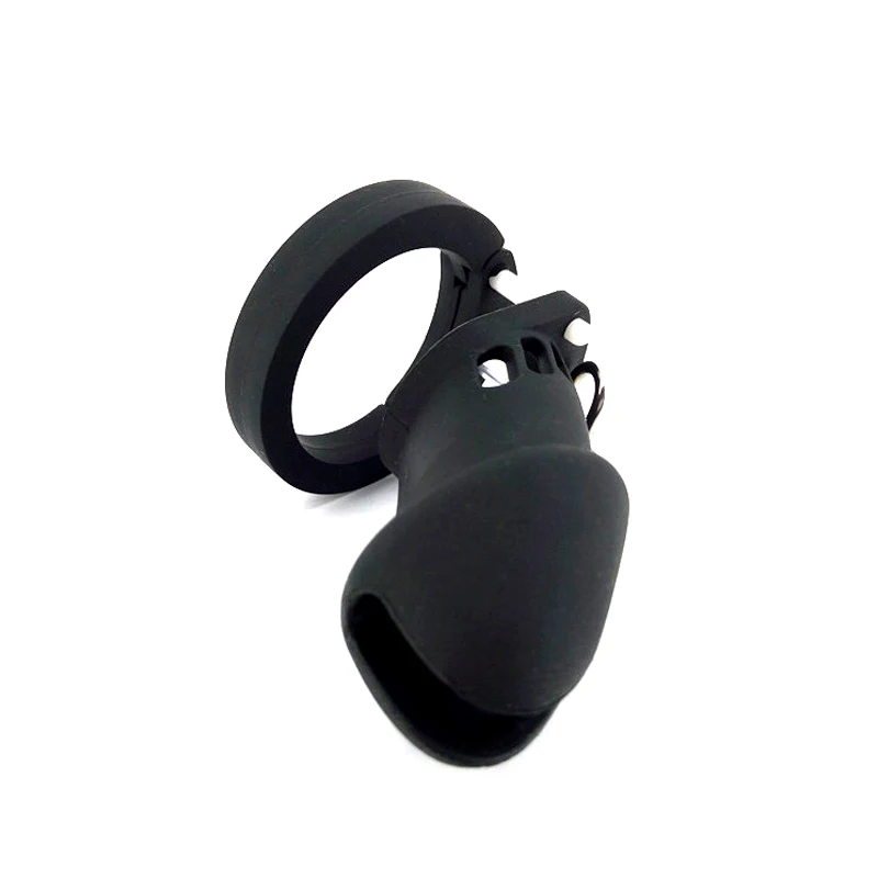 SMMQ Silicone Cock Ring CB6000 Male Chastity Cage Five Sizes Ring For Testic Sex Toys For