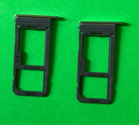 

50 шт., запасные части, адаптер для Sim-карты для Samsung Galaxy S8 G950 S8 Plus G955, слот для держателя SIM-карты (одна Sim-карта)