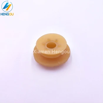 

50 Pieces Offset printing machine double sheet sucker 28x7mm or RC31.6.12 Black rubber sucker size 31x6x12mm