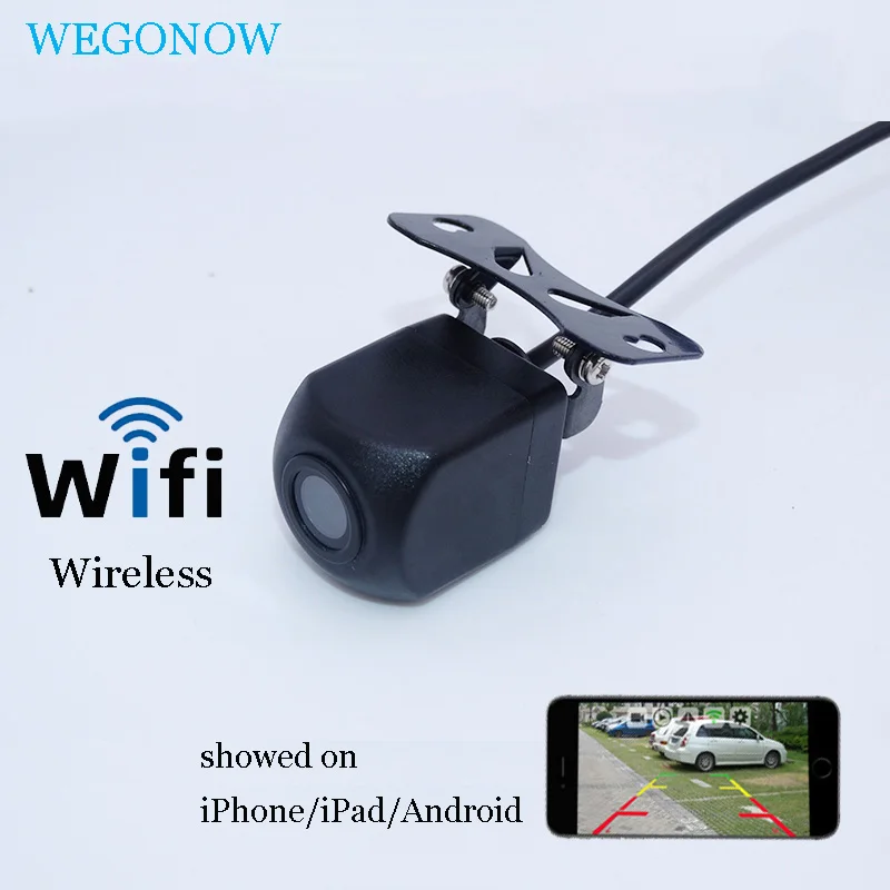 

HD Wireless WIFI Waterproof HD 170 Degree Sony Fisheye Lens Starlight Night Vision Car Reverse Rear View Camera Parking Camera