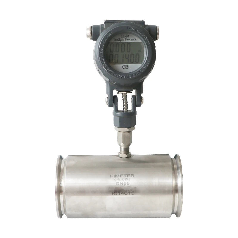 

Flow Meter Price Edible Liquid Flow Meter Digital Turbine Acid Flowmeter