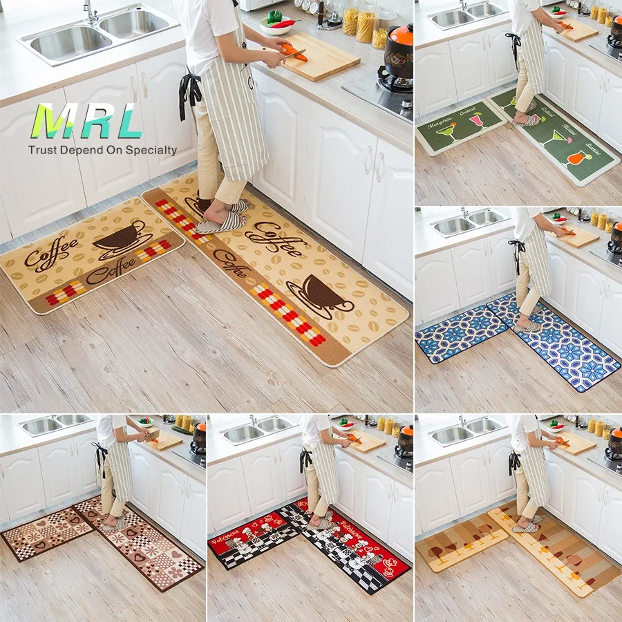 WZH Современный стиль Многоцелевой Нескользящие Коврики для кухни дверные коврики ковры гостиной