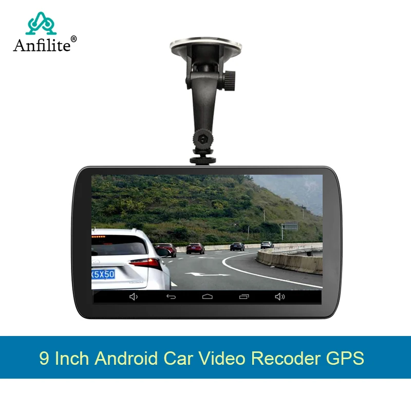 Anfilite 9 дюймов Android 6 0 видеорегистратор автомобильный грузовик GPS навигация 1 Гб 16 DVR