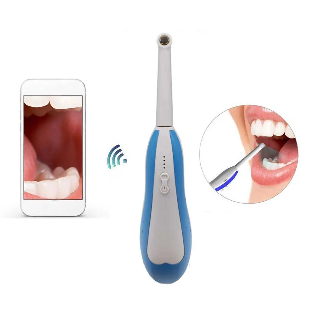 

Wireless WiFi HD USB Intra Oral Dental USB Intraoral Camera Dentist Device and Oral LED Light Real-time Video Toiletry Kits