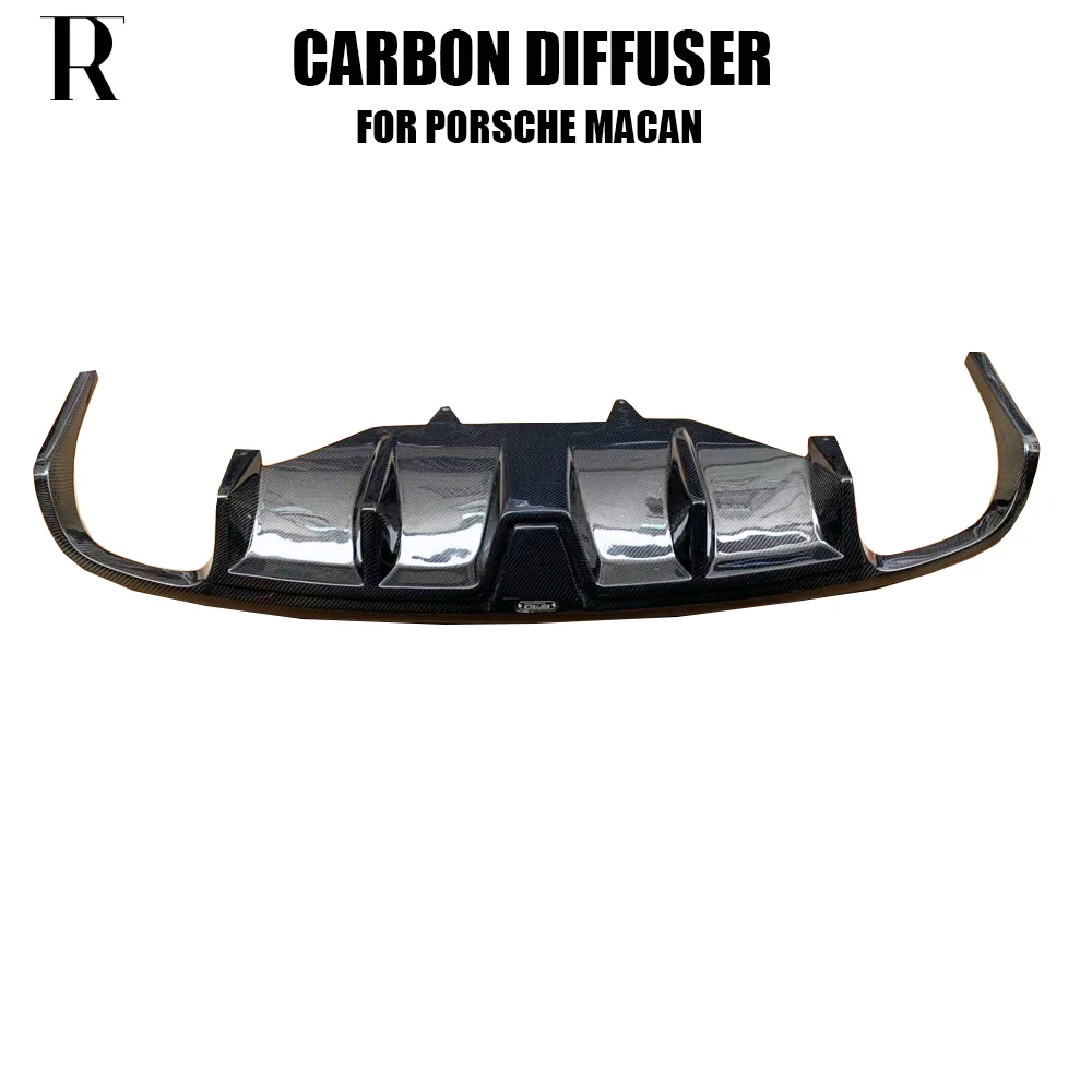 

Carbon Fiber Rear Bumper Diffuser for Porsche Macan & Macan S 2.0t 3.0T 2014 up