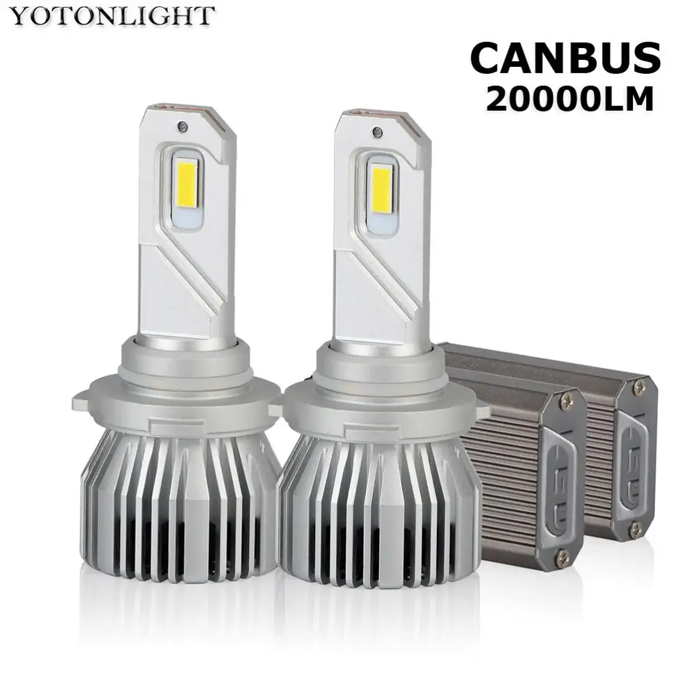 

YOTONLIGHT Super 20000LM Canbus 2 x H7 Led Bulb For Cars H11 H4 Lamp Led Headlight H1 9005 Hb3 Led Hb4 9006 Light Auto 90W 6000K