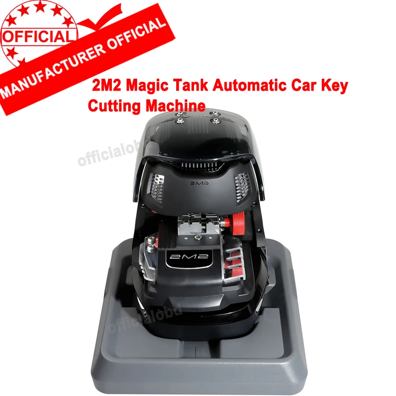 

New Cutting Machine 2M2 Magic Tank Automatic Car Key Cutting Machine Work on Android via Bluetooth Without Battery