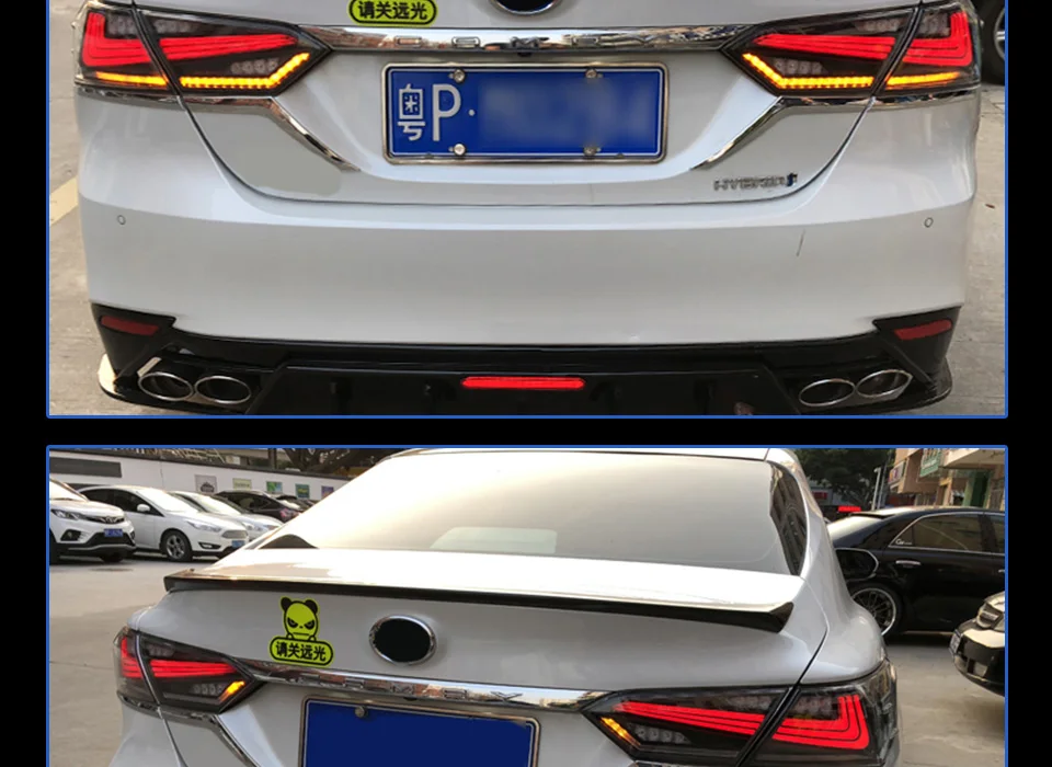 Задний фонарь для автомобиля Toyota CAMRY- светодиодный задние фары, противотуманные фары Дневные ходовые огни DRL Тюнинг автомобилей Автомобильные аксессуары