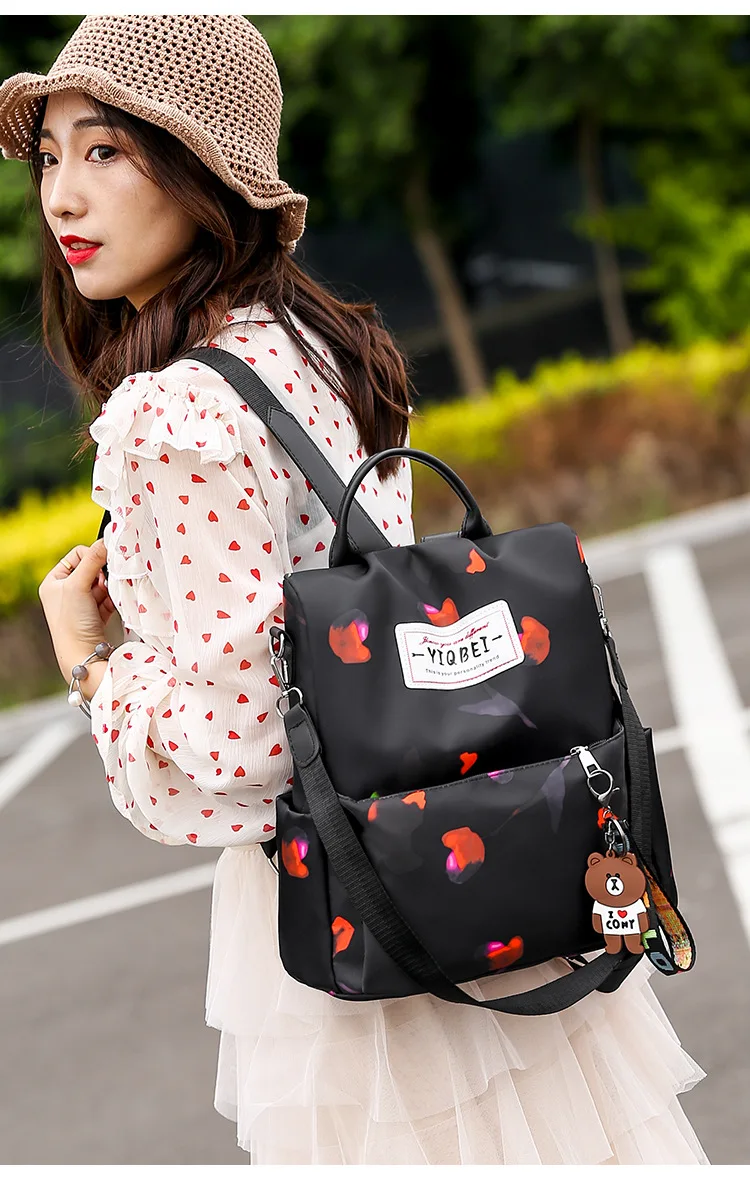 Mochilas mujer новая ткань Оксфорд водонепроницаемый студент сумка Повседневная Рюкзак женские уличные сумка mochila feminina CL05