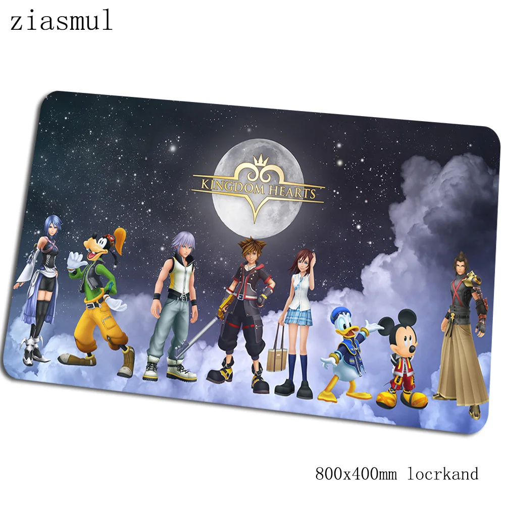 Kingdom hearts коврики 800x400x3 мм домашний игровой коврик для мыши большая клавиатура Коврик для мыши модный ноутбук аксессуары для геймеров коврик для мыши - Цвет: Size 800x400x3mm