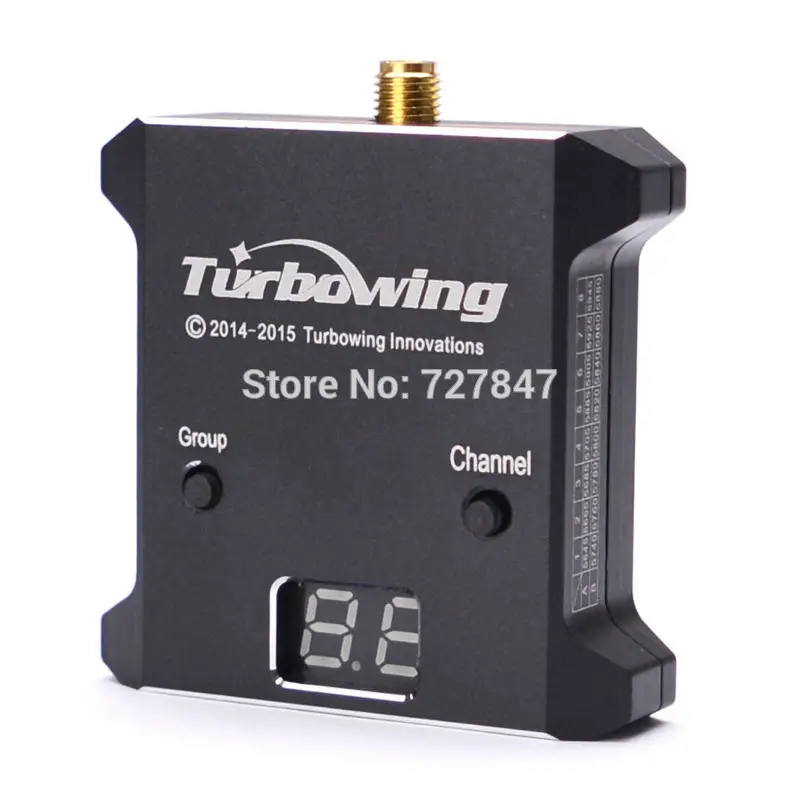 

Turbowing 5.8G 32CH -95DBM FPV Wireless Receiver for RC Airplane Multicopter Effective Range 500-3000m