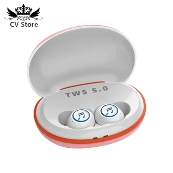 

X20S TWS Bluetooth Headset Stereo Wireless Bluetooth 5.0 Sports Earphone Stereo W/Mic Extra Bass Waterproof Up Automatic Pairing