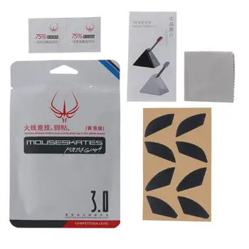 

2 Sets/Pack Original Hotline Games Competition Level Mouse Feet Mouse Skates Gildes for Finalmouse Cape town Ul2 Mouse