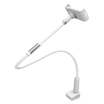 

Phone Stand 360 Degree Flexible Portable Non Slip Gooseneck Lazy Long Arms Tablet Holder Clamp Durable Universal Bedroom