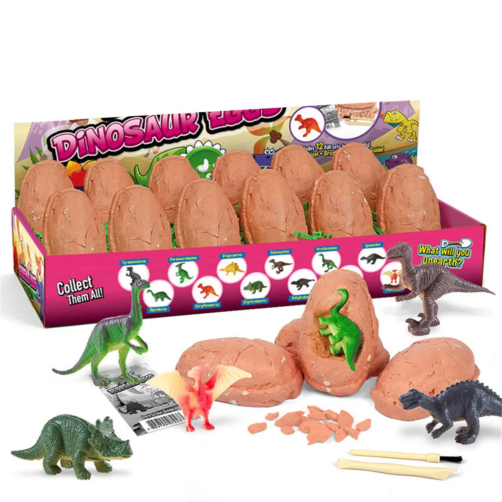 Magic Hatching Dinosaur Add Water Growing Dino Eggs Inflatable Child Kid Toy TO
