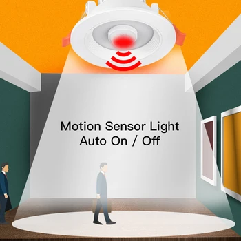 

PIR Motion Sensor Led Ceiling Light Fixtures 5W 10W 15W 20W Home Luminaire Kitchen Night Light Stair Foyer Corridor Ceiling Lamp