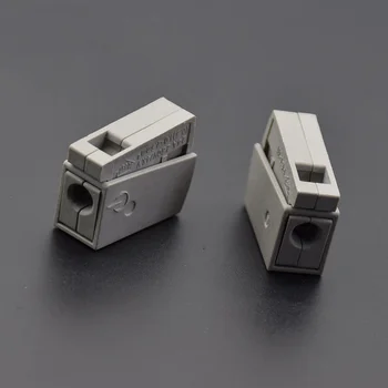

10pcs 1-2.5mm 24A fast wire Connectors,Universal Compact Wiring Connector, push-in Terminal Block PCT-111