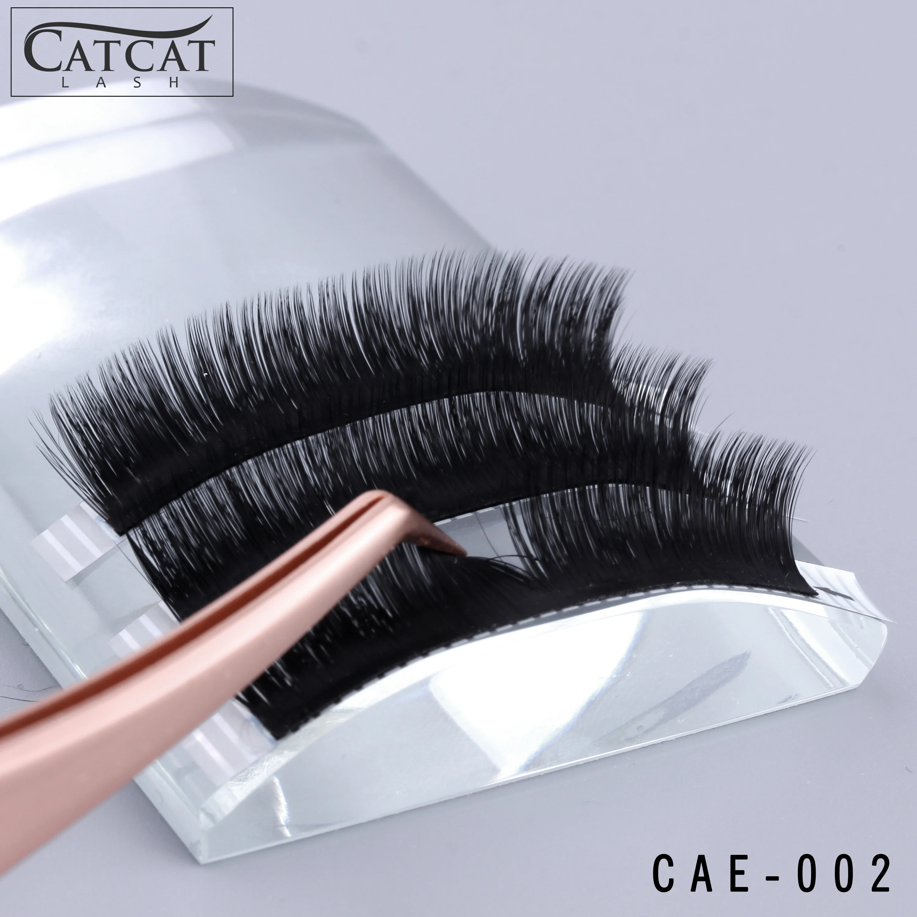 CATCATLASH Easy Fan Bloom Lash удлинитель Автоматическая Цветущая Lash Easy Fan матовое наращивание ресниц цветок