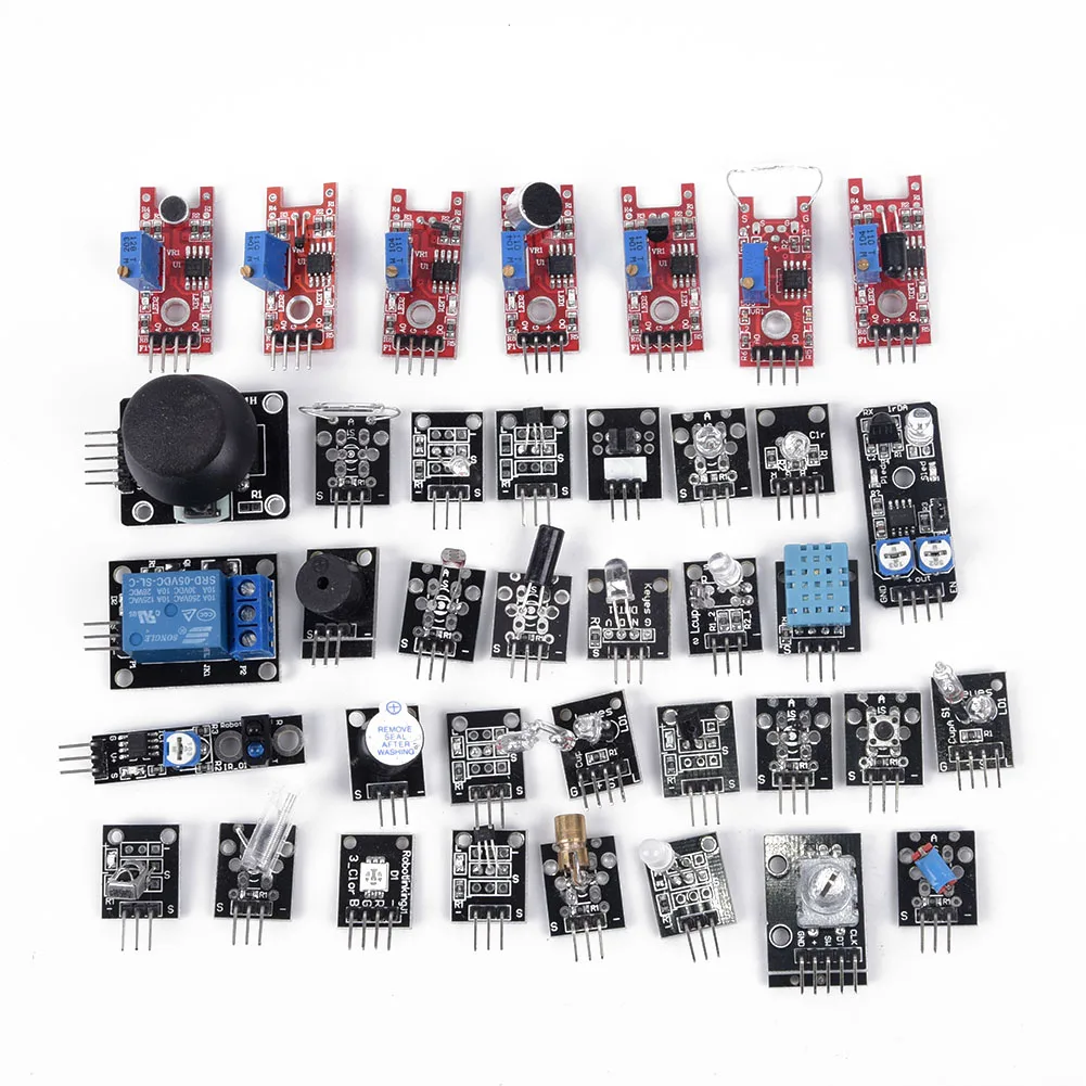 37/45 шт сенсорные модули стартовый набор кодировщика для Arduino Raspberry Pi образование