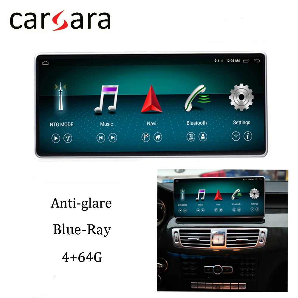Mercedes CLS W218 планшет сенсорный экран Поддержка нескольких языков меню wifi BT