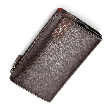 

Men's Bifold Leather Zip Long Wallet ID Credit Card Holder Purse Clutch Handbag