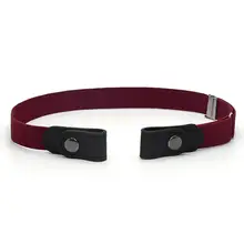 

70% Dropshipping!!Women Men All-match Buckle Free Elastic Waistband Waist Belt for Jeans Pants