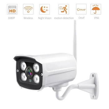 

Wireless Security Camera Outdoor 720P 1080P Wifi Surveillance IP Camera IR Night Vision Smart Motion Detection IP66 Waterproof