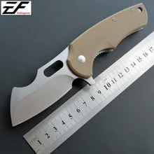 Нож EF13 карманные складные ножи D2 стальное лезвие G10 Ручка уличный охотничий нож два инструменты для цветов