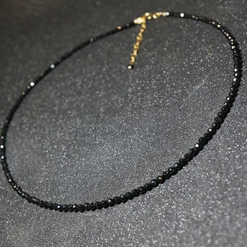 

Simple Black Beads Short Necklace Female Fashion Jewelry Women Choker Necklaces Bijoux Femme Ladies Party Necklace