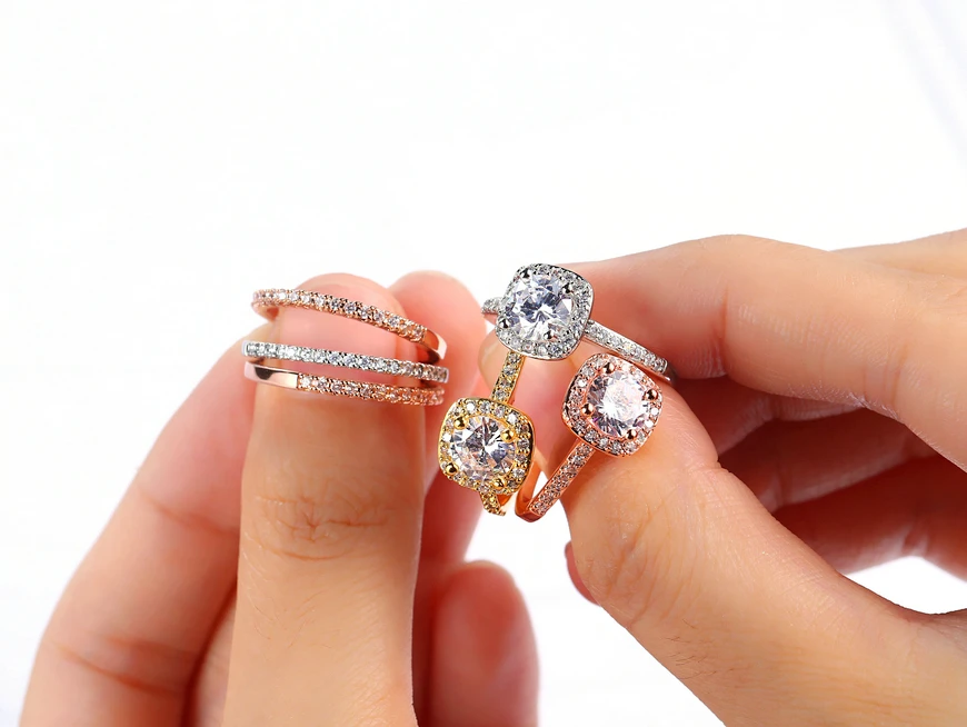 胧月方块三合一戒指加 7