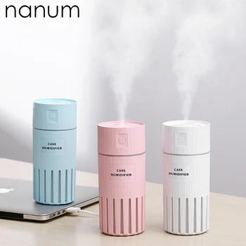

New Aroma Essential Oil Diffuser Cass Humidifier 320ml Air Purifier LED Night Light USB Mini Fogger Car Air Freshener