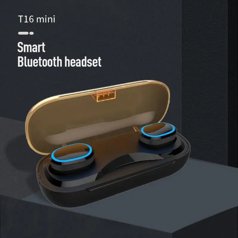 Новые наушники T16 TWS беспроводные наушники для Iphone SAMSUNG TWINS Earbud