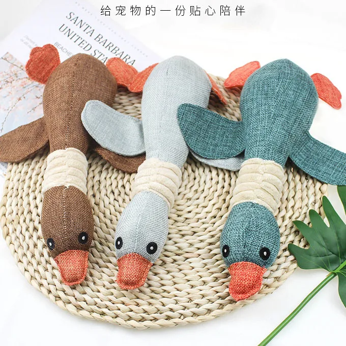Juguete para masticar de lana 020-2 para mascotas, muñeco de sonido para cachorros, con sonido, simulación creativa, Donut, suministros para mascotas, juguetes para perros