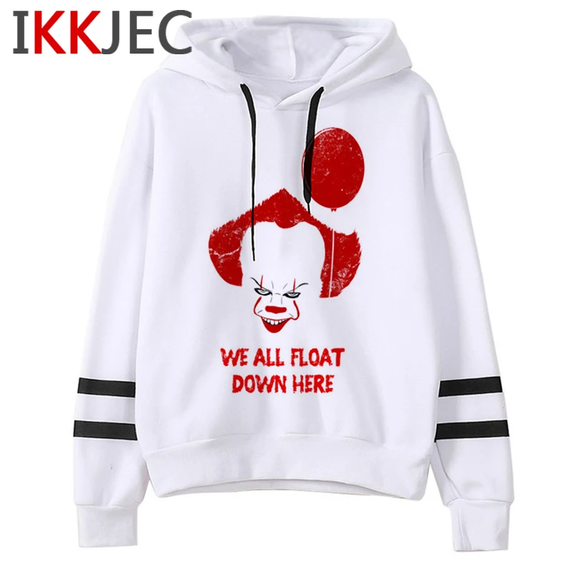 Это клоуны Забавный мультфильм толстовки для мужчин/wo мужчин Pennywise лузер фильм ужасов толстовки повседневное хип-хоп Уличная Толстовка мужской/женский - Цвет: 2687