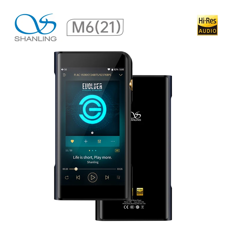 Shanling M6 21 MQA Dual ES9038Q2M Android OS сбалансированный портативный музыкальный плеер MP3 2 *