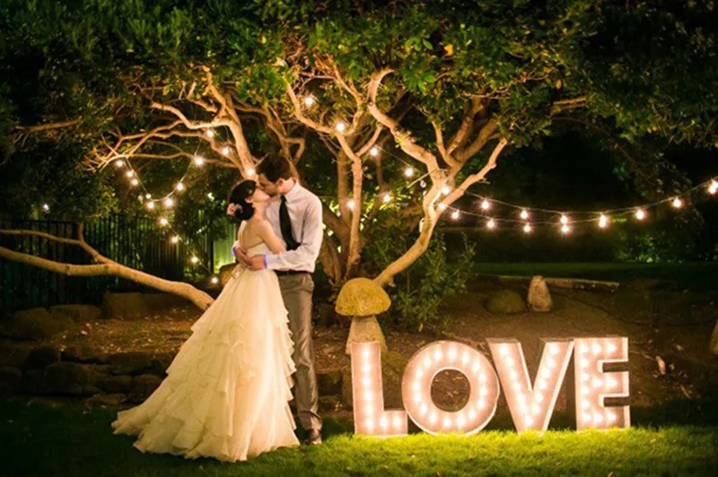 Água ao ar Indoor para o Jardim do Casamento do Feriado do Natal Luzes da Corda Luz da Corda à Prova Levou Guirlanda Solar Filament d' Livre G40 Led 16 Da Corda À Prova D' Água Ao