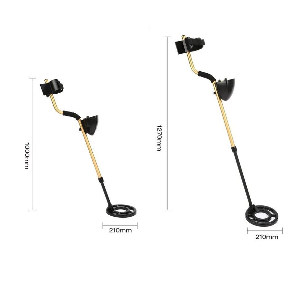 

ACEHE Adjustable MD3009II Professional Underground Metal Detector Handheld Treasure Hunter Gold Digger Finder Waterproof