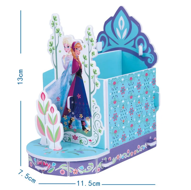 Disney игрушки Frozen для детей с объемным сцены головоломки София день рождения ручная головоломка