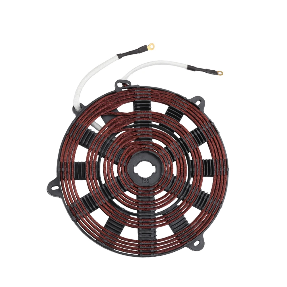 2300W 195mm Heat Coi Enamelled Aluminium Wire Induction Heating Coil Panel Induction  Cooker Accessory - AliExpress